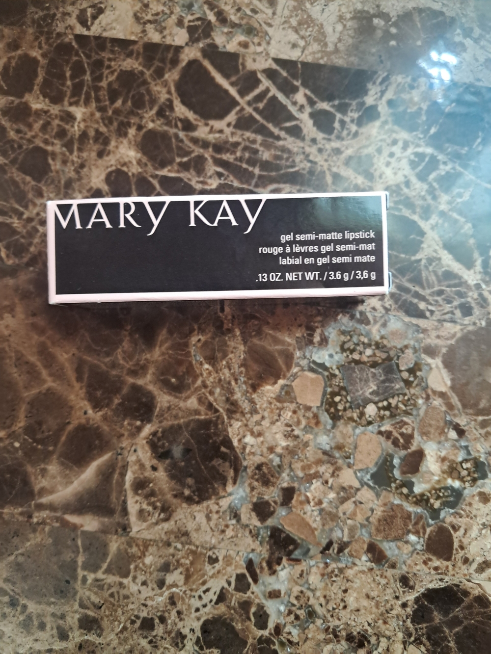Mary Kay Gel Semi-Matte Lipstick - Black Packaging